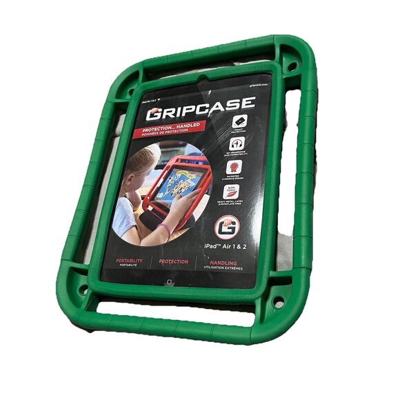 Gripcase for iPad Air 1/2, iPad 5th gen & iPad 6th gen Green NEW - Picture 1 of 7